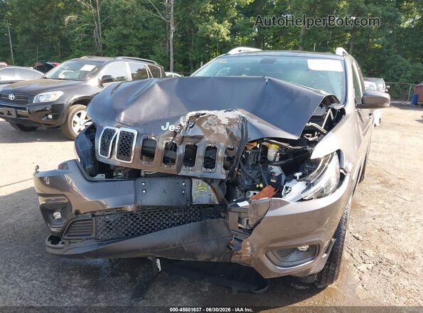 1C4PJMLB1KD453149 2019 JEEP CHEROKEE Gray Front view