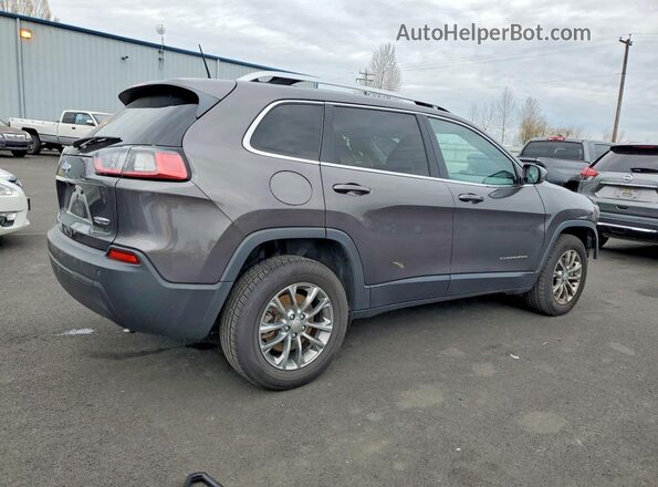 1C4PJMLB1KD477922 2019 JEEP CHEROKEE Charcoal უკანა მარჯვენა
