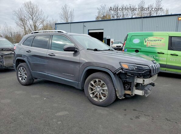 1C4PJMLB1KD477922 2019 JEEP CHEROKEE Charcoal წინა მარჯვენა