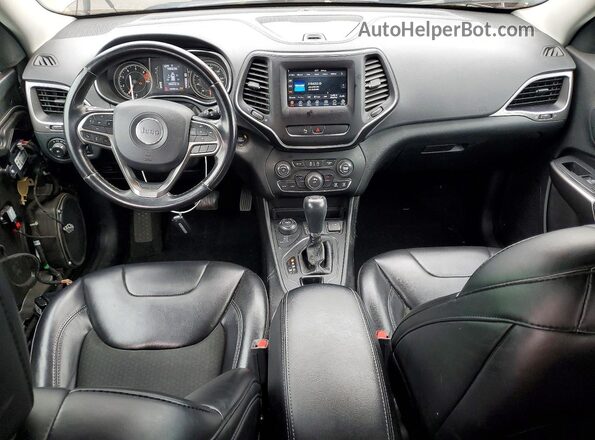 1C4PJMLB1KD477922 2019 JEEP CHEROKEE Charcoal წინა პანელის ხედი