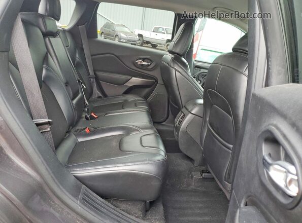 1C4PJMLB1KD477922 2019 JEEP CHEROKEE Charcoal უკანა სავარძლების ხედი