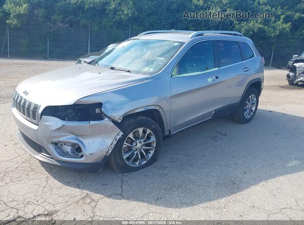 1C4PJMLB1LD554676 2020 JEEP CHEROKEE Silver წინა მარცხენა ხედი სამი მეოთხედიდან