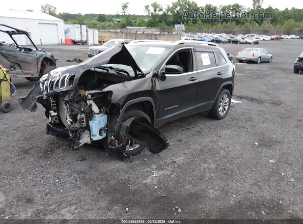 1C4PJMLB1LD569226 2020 JEEP CHEROKEE Black წინა მარცხენა ხედი სამი მეოთხედიდან
