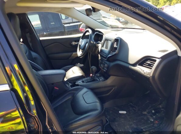 1C4PJMLB2MD158645 2021 JEEP CHEROKEE Black Vista interior delantera