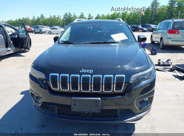 1C4PJMLB2MD158645 2021 JEEP CHEROKEE Black Vista interior trasera