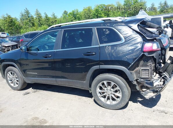1C4PJMLB2MD158645 2021 JEEP CHEROKEE Black 