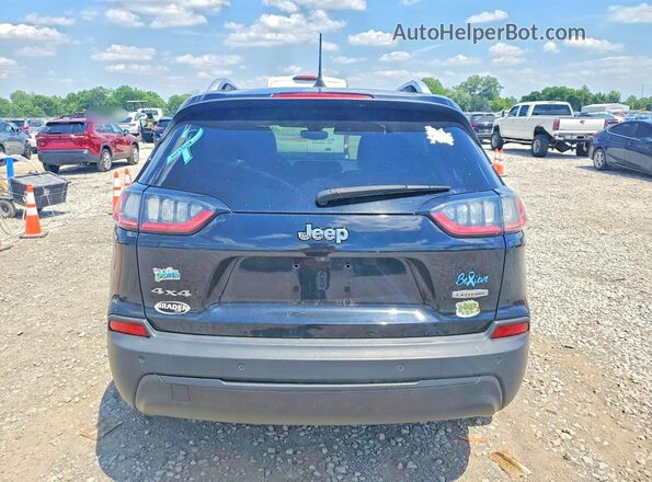 1C4PJMLB3KD346670 2019 JEEP CHEROKEE Black Вид ззаду
