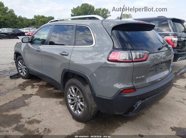 1C4PJMLB3LD547096 2020 JEEP CHEROKEE Серый Задняя левая четверть