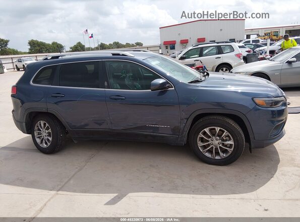 1C4PJMLB3LD623819 2020 JEEP CHEROKEE Синий Вид задней части салона