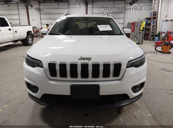 1C4PJMLB4KD349304 2019 JEEP CHEROKEE White Вид щитка приладів