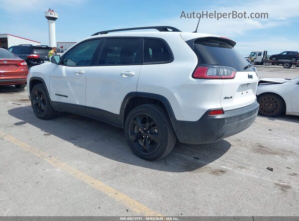 1C4PJMLB4MD168402 2021 JEEP CHEROKEE White Հետևի ձախ