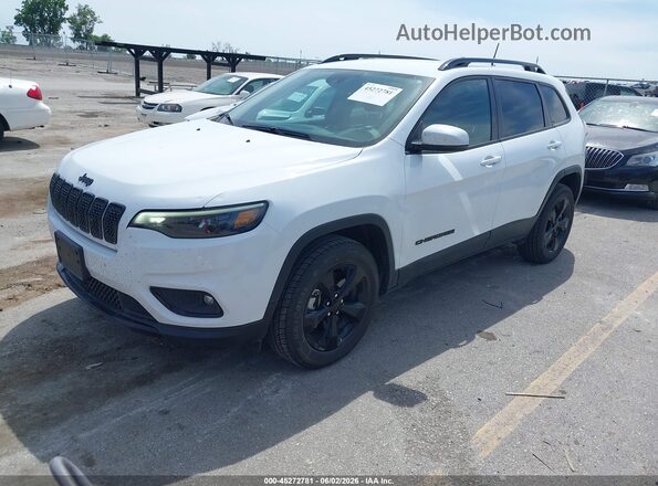 1C4PJMLB4MD168402 2021 JEEP CHEROKEE White Առջևի ձախ երեք քառորդ տեսարան