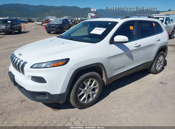 1C4PJMLB5JD535898 2018 JEEP CHEROKEE White Front left