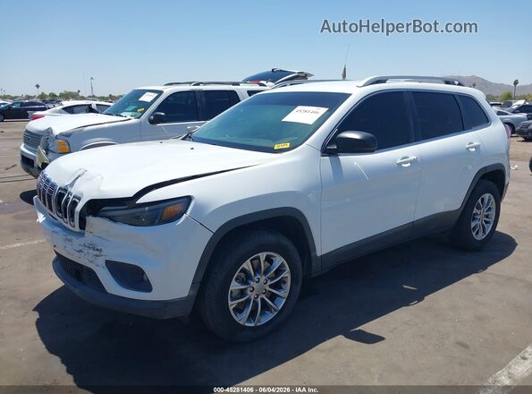 1C4PJMLB5LD610196 2020 JEEP CHEROKEE Белый Передняя левая четверть