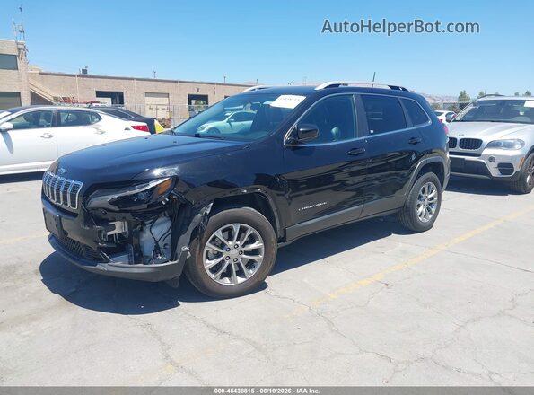 1C4PJMLB5LD626222 2020 JEEP CHEROKEE Black Առջևի ձախ երեք քառորդ տեսարան