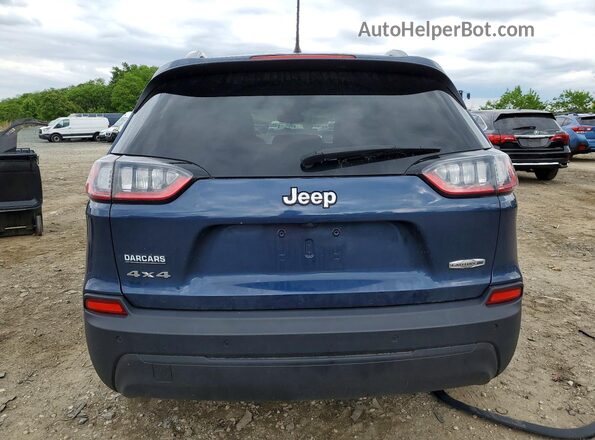 1C4PJMLB5MD119208 2021 JEEP CHEROKEE Blue Widok z tyłu