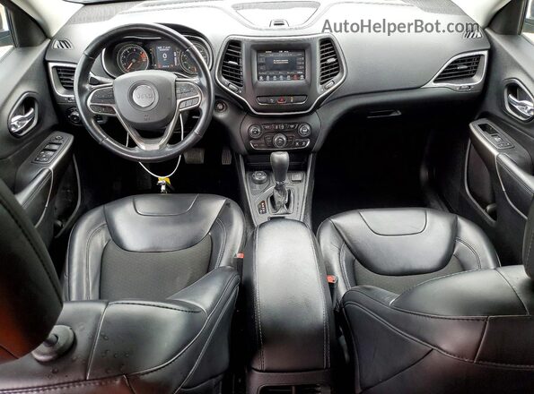 1C4PJMLB5MD119208 2021 JEEP CHEROKEE Blue Widok deski rozdzielczej