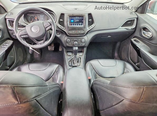 1C4PJMLB5MD238182 2021 JEEP CHEROKEE Red Dashboard view
