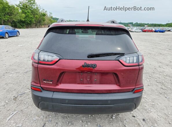 1C4PJMLB5MD238182 2021 JEEP CHEROKEE Red Rear view