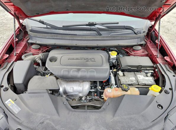 1C4PJMLB5MD238182 2021 JEEP CHEROKEE Red Engine compartment view
