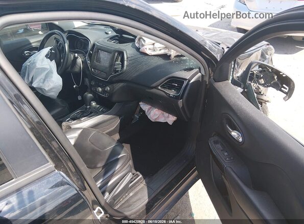 1C4PJMLB6KD291812 2019 JEEP CHEROKEE Black Vista interior delantera