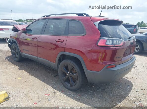 1C4PJMLB6KD320693 2019 JEEP CHEROKEE Red Trasero izquierdo