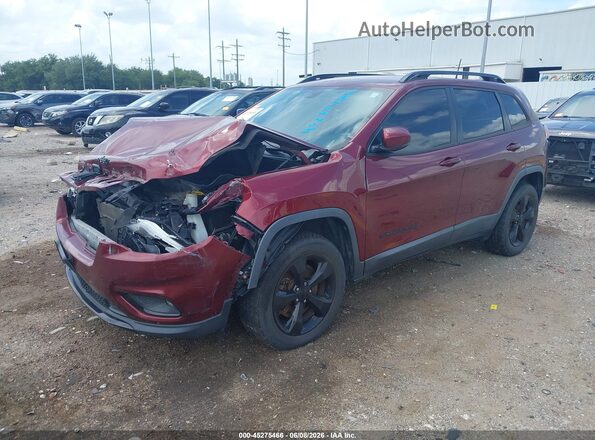 1C4PJMLB6KD320693 2019 JEEP CHEROKEE Red Vista tres cuartos delantera izquierda