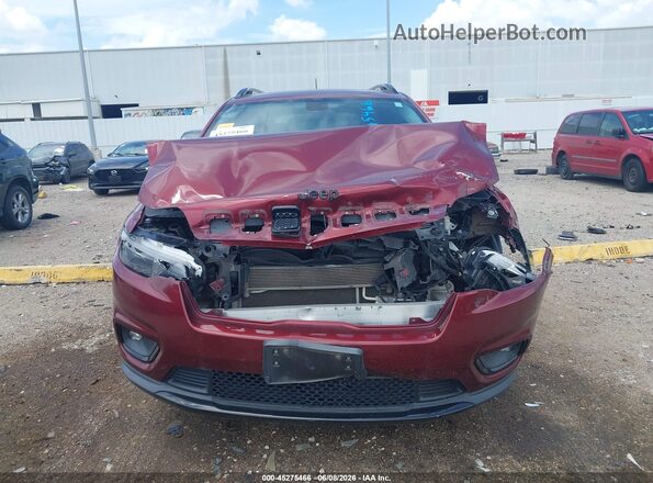 1C4PJMLB6KD320693 2019 JEEP CHEROKEE Red Vista interior trasera