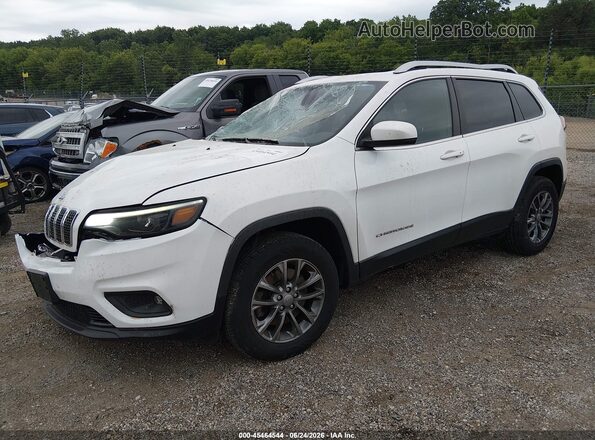 1C4PJMLB6KD355007 2019 JEEP CHEROKEE White Vista tres cuartos delantera izquierda