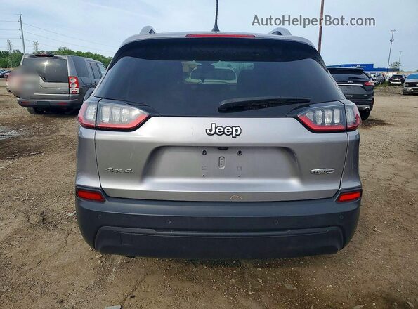 1C4PJMLB6KD355332 2019 JEEP CHEROKEE Silver უკანა ხედი