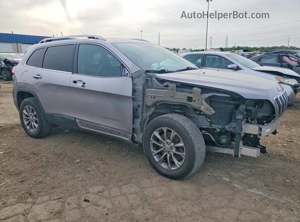 1C4PJMLB6KD355332 2019 JEEP CHEROKEE Silver წინა მარჯვენა