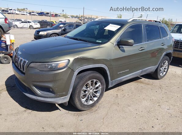 1C4PJMLB6KD441966 2019 JEEP CHEROKEE Green 