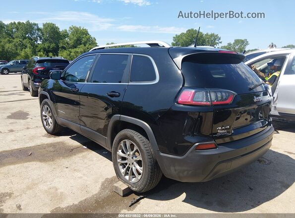 1C4PJMLB6MD172600 2021 JEEP CHEROKEE Black უკანა მარცხენა