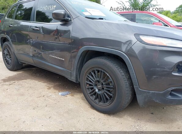 1C4PJMLB7JD517208 2018 JEEP CHEROKEE Gray Widok z przodu