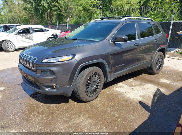 1C4PJMLB7JD517208 2018 JEEP CHEROKEE Gray Przód lewy