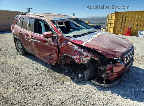 1C4PJMLB7KD198653 2019 JEEP CHEROKEE Red Delantero derecho