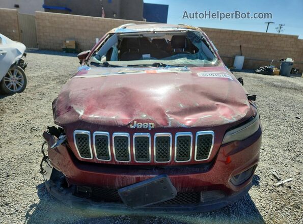 1C4PJMLB7KD198653 2019 JEEP CHEROKEE Red Vista frontal