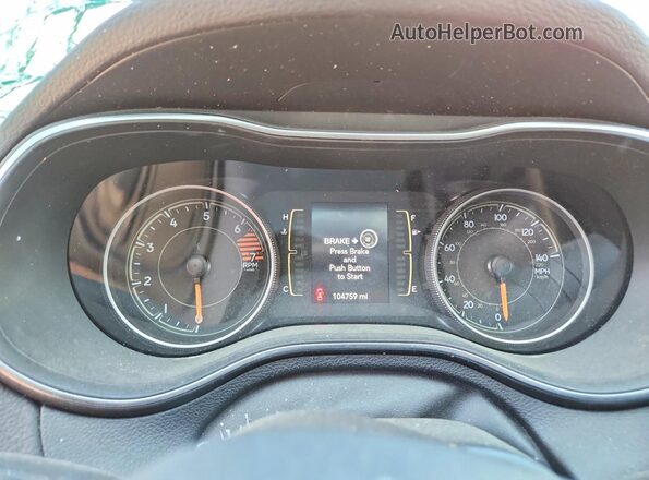 1C4PJMLB7KD198653 2019 JEEP CHEROKEE Red Vista del cuadro de instrumentos