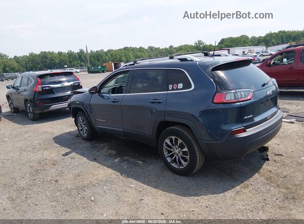 1C4PJMLB7KD408751 2019 JEEP CHEROKEE Blue Tył lewy