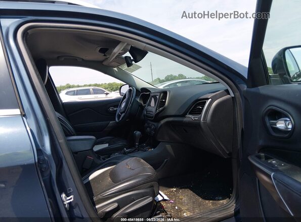 1C4PJMLB7KD408751 2019 JEEP CHEROKEE Blue Widok wnętrza z przodu