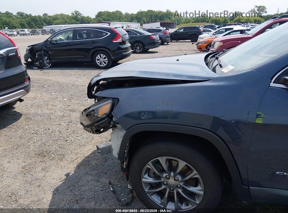 1C4PJMLB7KD408751 2019 JEEP CHEROKEE Blue Widok z przodu