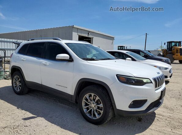 1C4PJMLB7KD481330 2019 JEEP CHEROKEE Белый Передняя правая четверть