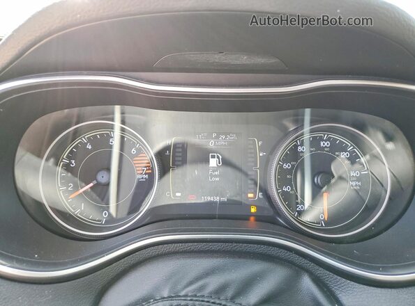 1C4PJMLB7KD481330 2019 JEEP CHEROKEE Белый Вид щитка приборов