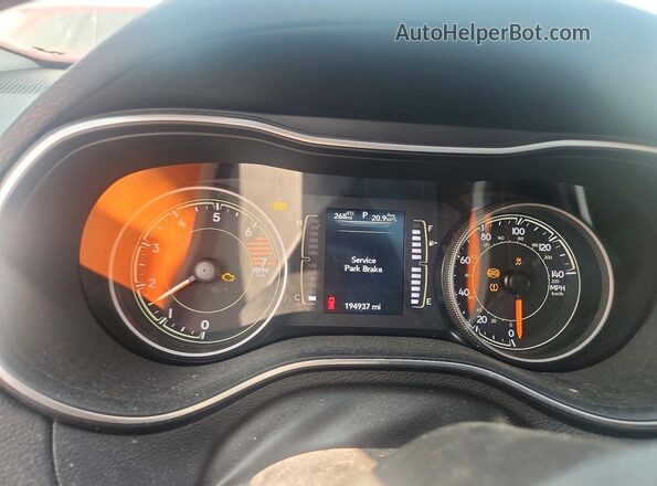 1C4PJMLB8KD201091 2019 JEEP CHEROKEE Gray Vista del cuadro de instrumentos