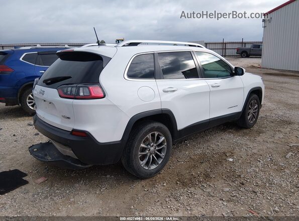 1C4PJMLB8KD395718 2019 JEEP CHEROKEE White Rear right