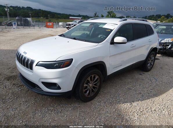 1C4PJMLB8KD395718 2019 JEEP CHEROKEE White Front left
