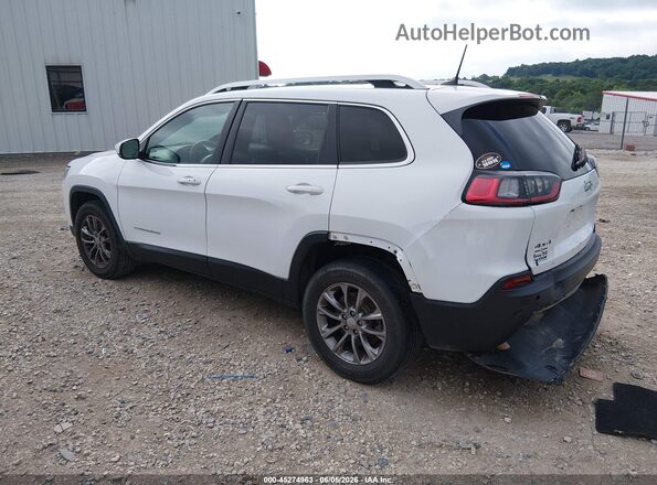 1C4PJMLB8KD395718 2019 JEEP CHEROKEE White Rear left
