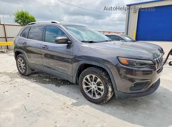 1C4PJMLB8KD395735 2019 JEEP CHEROKEE Серый Передняя правая четверть