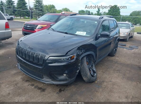 1C4PJMLB8KD436395 2019 JEEP CHEROKEE Black Przód lewy