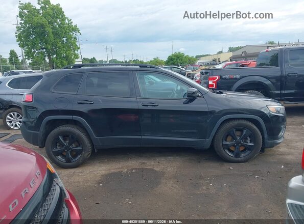 1C4PJMLB8KD436395 2019 JEEP CHEROKEE Black Widok wnętrza z tyłu